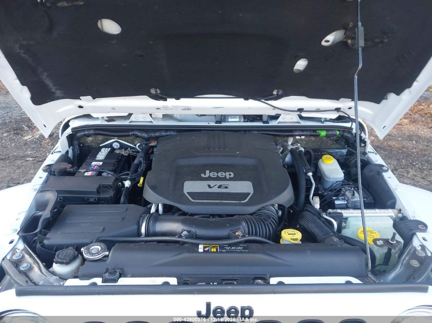 2017 Jeep Wrangler Unlimited Smoky Mountain 4X4 VIN: 1C4BJWEG0HL708970 Lot: 43900376