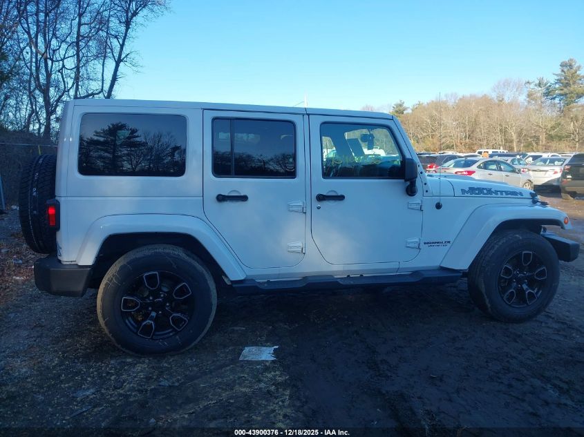 2017 Jeep Wrangler Unlimited Smoky Mountain 4X4 VIN: 1C4BJWEG0HL708970 Lot: 43900376