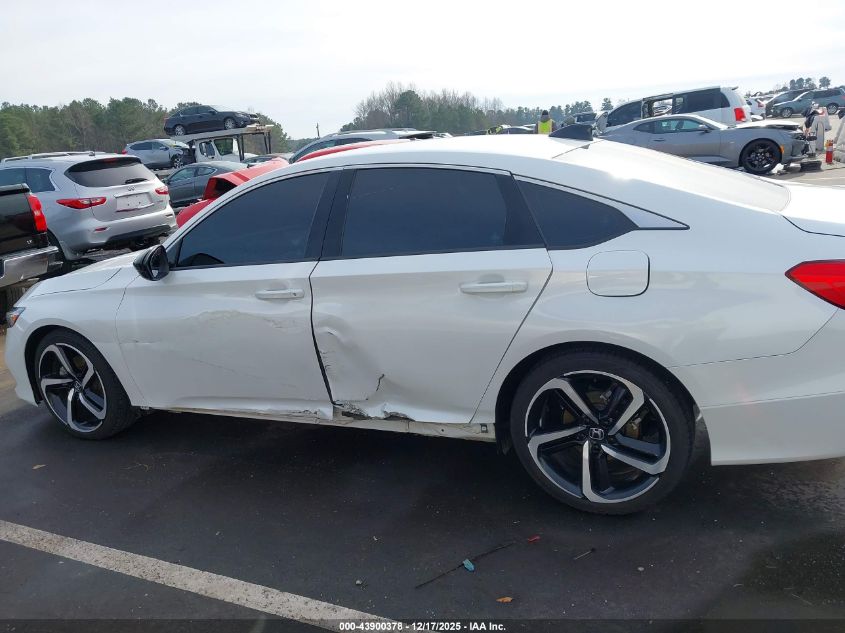 2022 Honda Accord Sport VIN: 1HGCV1F37NA037894 Lot: 43900378