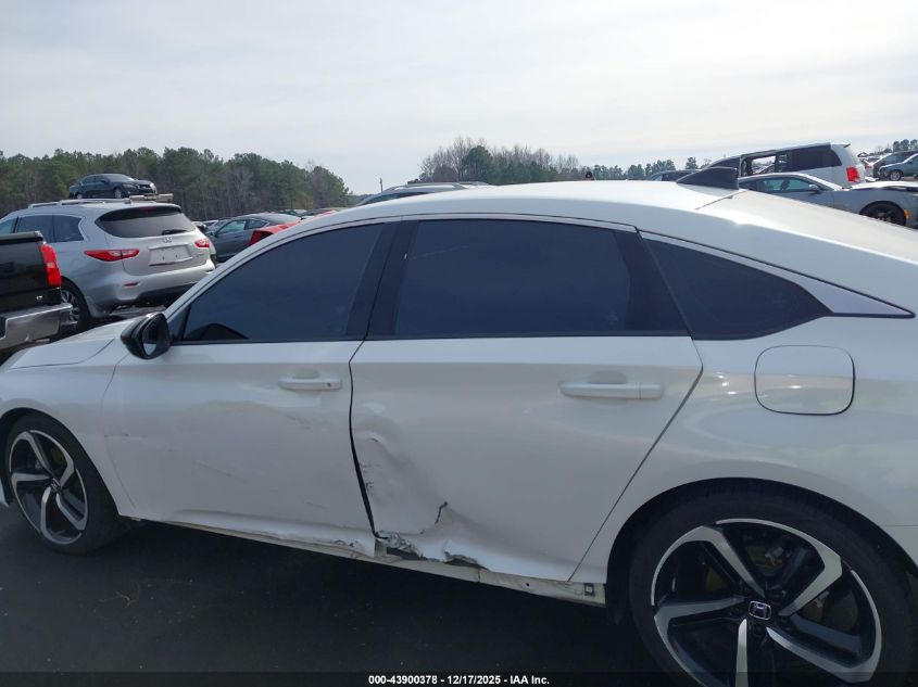 2022 Honda Accord Sport VIN: 1HGCV1F37NA037894 Lot: 43900378