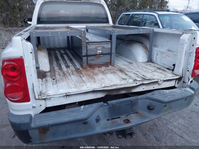 2007 Dodge Dakota St VIN: 1D7HW22K47S205921 Lot: 43900388