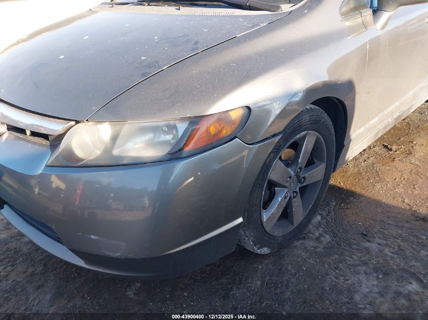 2008 Honda Civic Ex VIN: 2HGFA16878H318247 Lot: 43900400