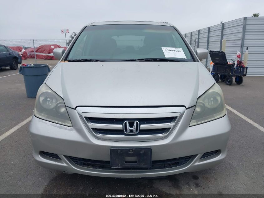 2005 Honda Odyssey Ex-L VIN: 5FNRL38675B417942 Lot: 43900402