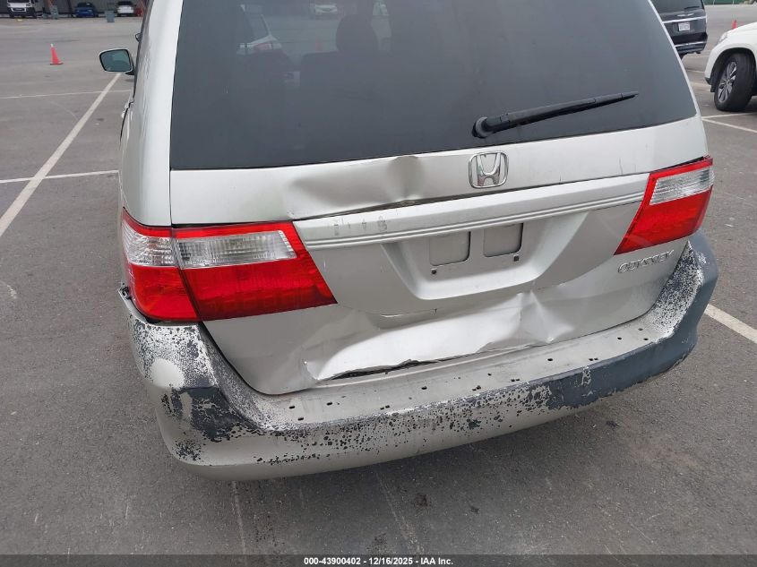 2005 Honda Odyssey Ex-L VIN: 5FNRL38675B417942 Lot: 43900402