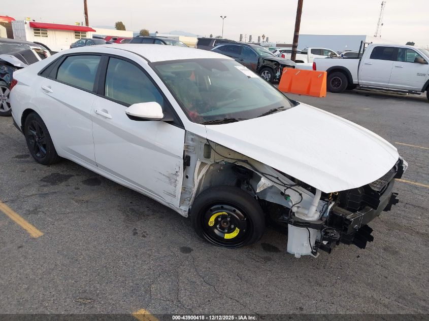 2023 Hyundai Elantra Hybrid Blue VIN: KMHLM4AJ5PU079759 Lot: 43900418