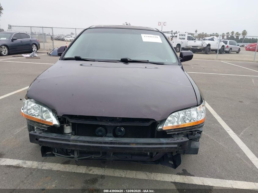 1999 Honda Accord Ex V6 VIN: 1HGCG165XXA036608 Lot: 43900420