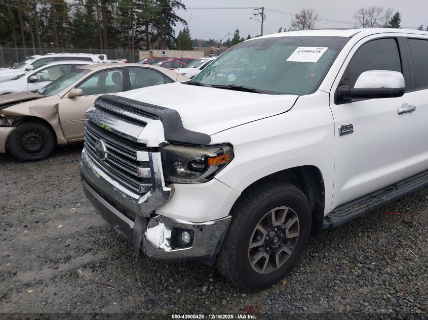 2019 Toyota Tundra 1794 5.7L V8 VIN: 5TFAY5F17KX805434 Lot: 43900428