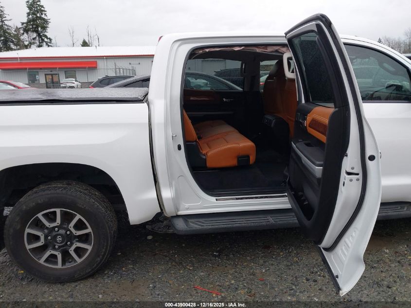 2019 Toyota Tundra 1794 5.7L V8 VIN: 5TFAY5F17KX805434 Lot: 43900428