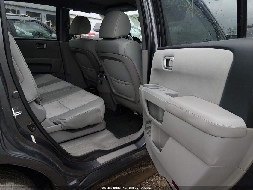 2015 Honda Pilot Lx VIN: 5FNYF4H21FB076724 Lot: 43900432