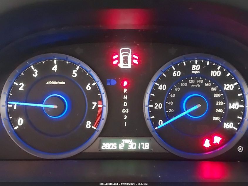 2010 Honda Accord Crosstour Ex-L VIN: 5J6TF2H57AL003012 Lot: 43900434