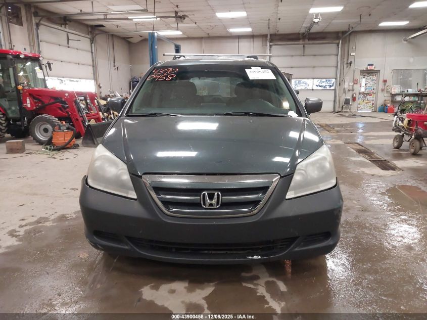 2006 Honda Odyssey Ex-L VIN: 5FNRL38666B447676 Lot: 43900458