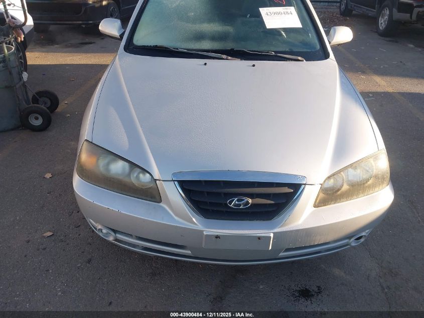 2004 Hyundai Elantra Gls/Gt VIN: KMHDN46D44U826820 Lot: 43900484