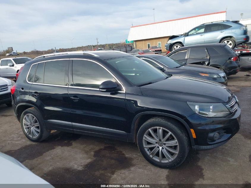 2013 Volkswagen Tiguan VIN: WVAGV7AX8DW503400 Lot: 43900494