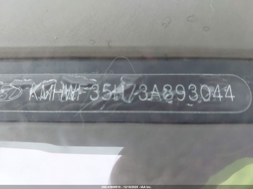 2003 Hyundai Sonata Gls/Lx VIN: KMHWF35H73A893044 Lot: 43900510