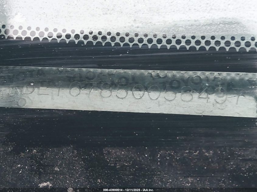 2005 Scion Tc VIN: JTKDE167850058497 Lot: 43900514