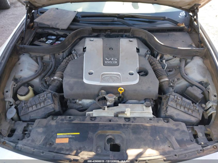 2011 Infiniti G37X VIN: JN1CV6AR8BM354264 Lot: 43900519