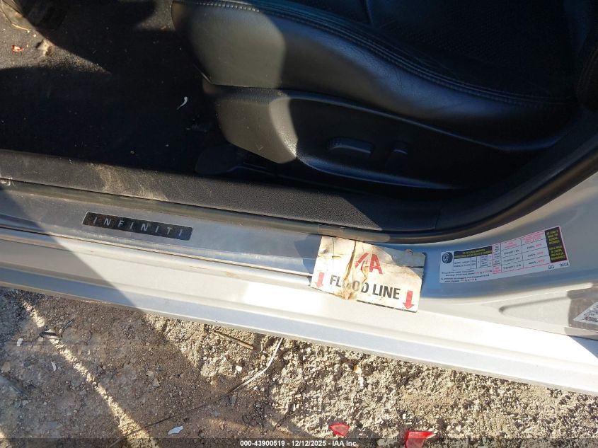 2011 Infiniti G37X VIN: JN1CV6AR8BM354264 Lot: 43900519