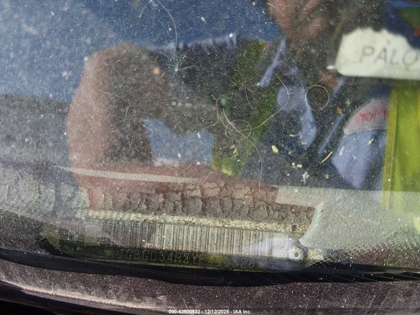 2000 Chevrolet C3500 Chassis VIN: 1GBGC34R8YF493326 Lot: 43900522