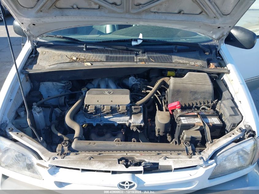 2000 Toyota Sienna Xle VIN: 4T3ZF13C8YU301558 Lot: 43900533