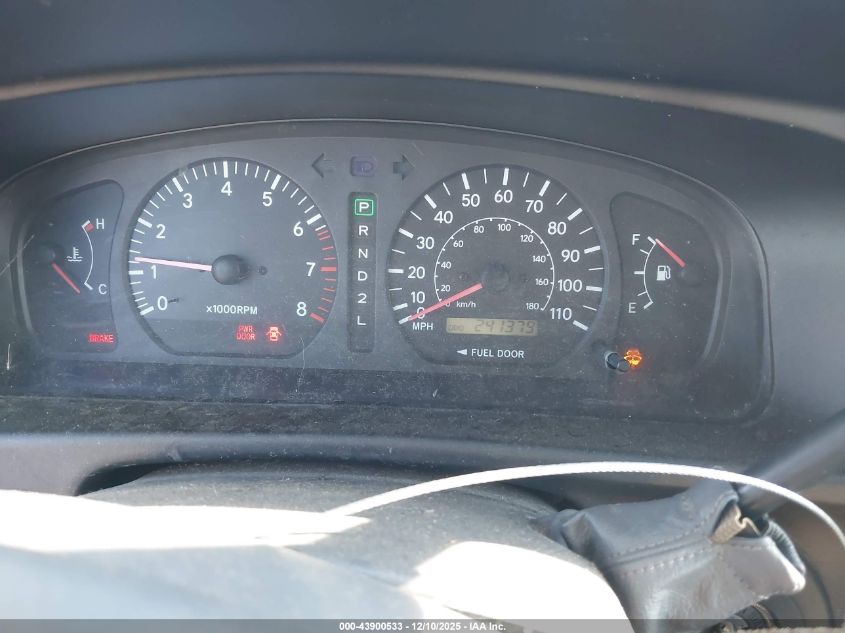 2000 Toyota Sienna Xle VIN: 4T3ZF13C8YU301558 Lot: 43900533