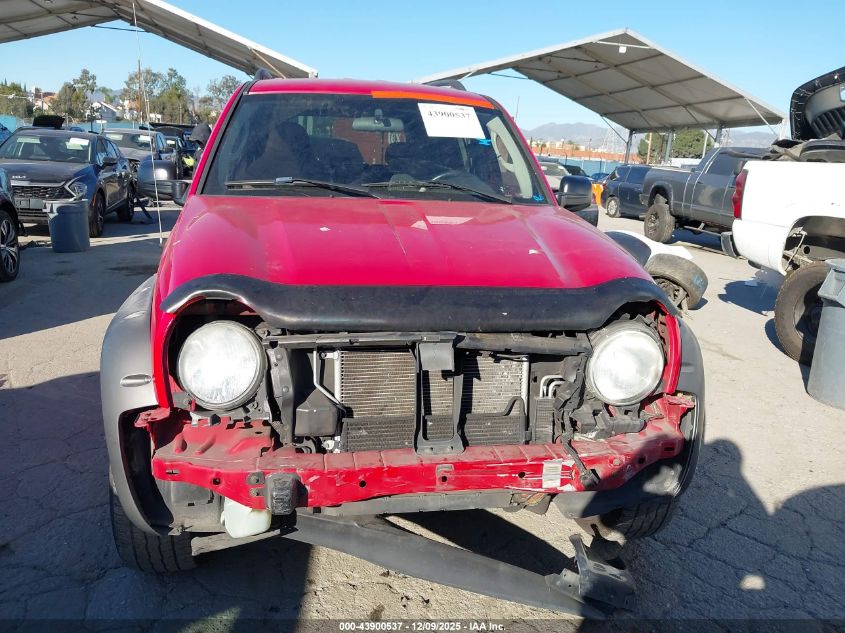 2003 Jeep Liberty Sport VIN: 1J4GK48K13W665572 Lot: 43900537