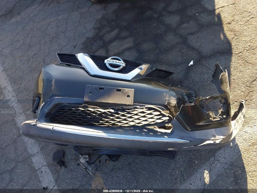 2016 Nissan Rogue Sv VIN: KNMAT2MT4GP635073 Lot: 43900538