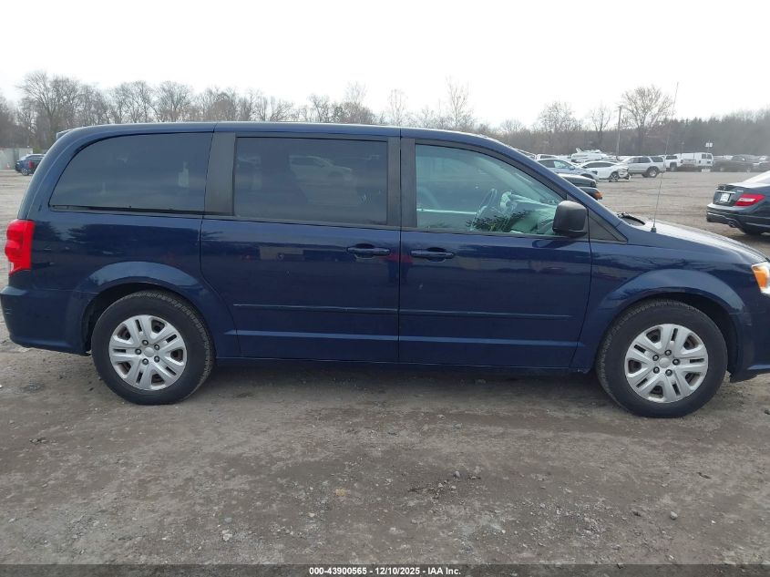 2015 Dodge Grand Caravan Se VIN: 2C4RDGBG2FR624590 Lot: 43900565