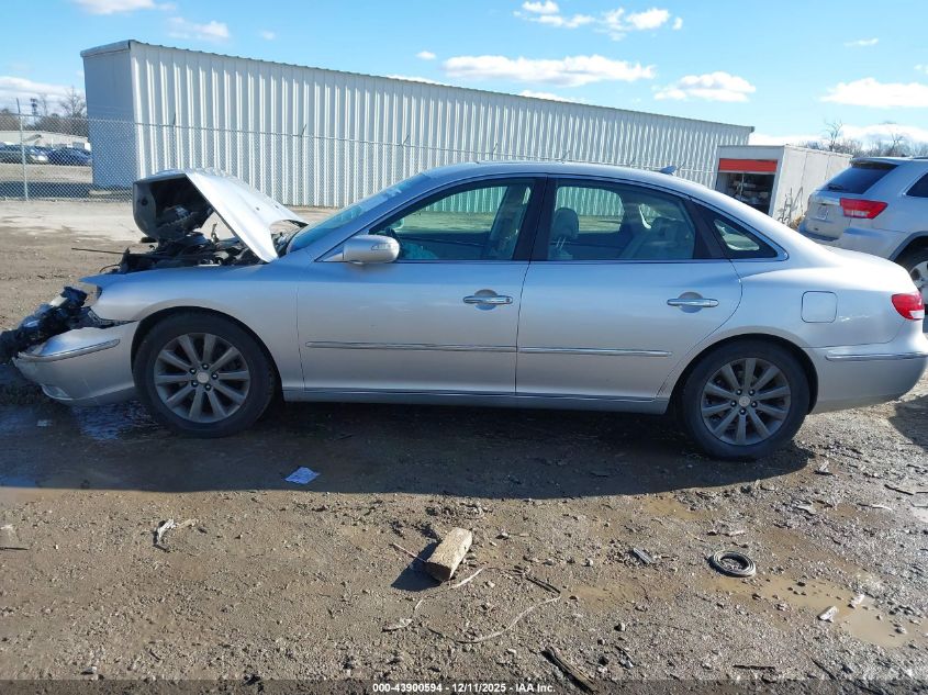 2009 Hyundai Azera Limited VIN: KMHFC46F79A341578 Lot: 43900594