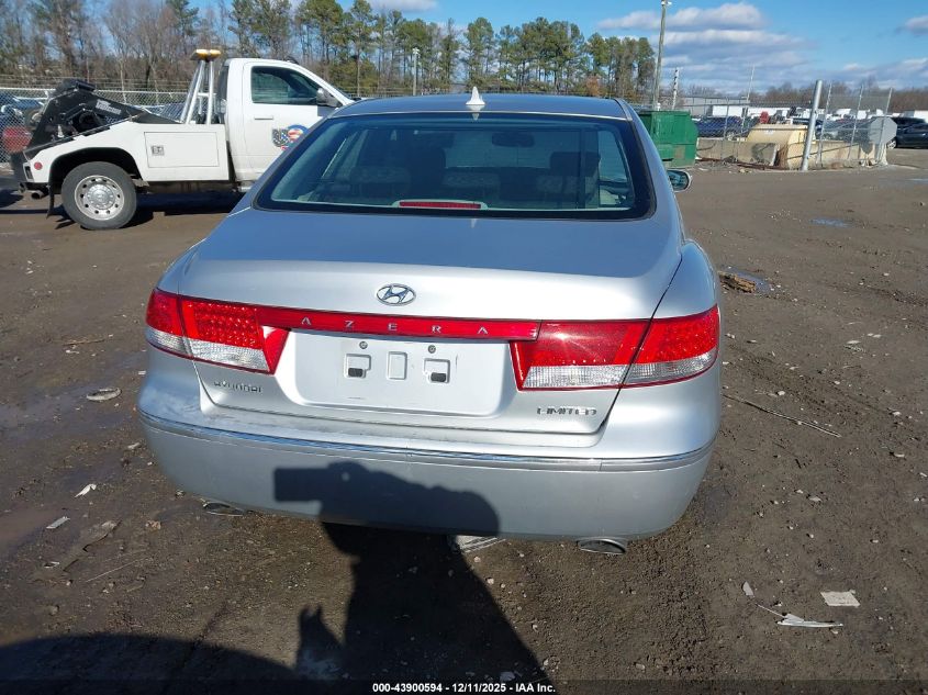 2009 Hyundai Azera Limited VIN: KMHFC46F79A341578 Lot: 43900594