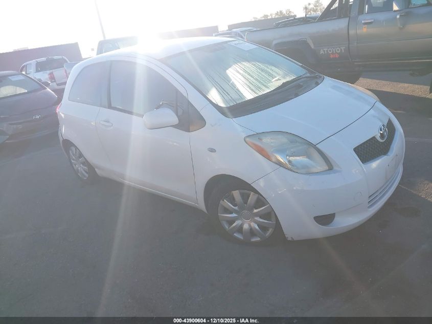 2008 Toyota Yaris VIN: JTDJT923785216689 Lot: 43900604