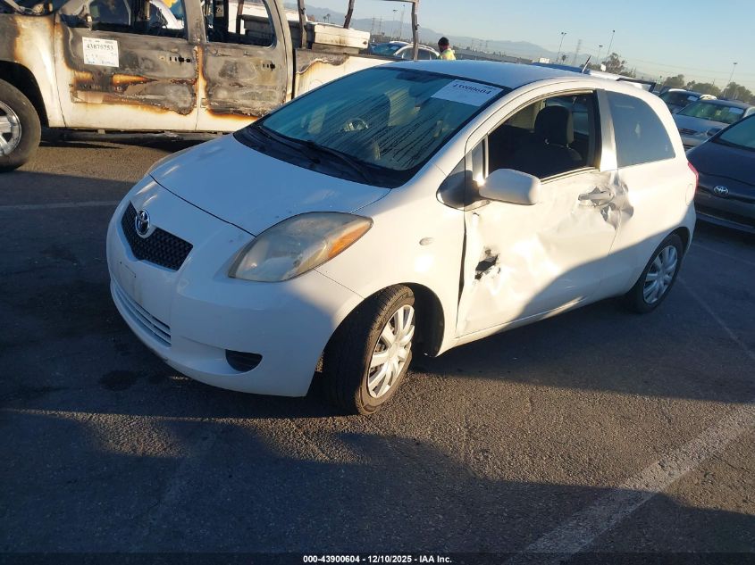 2008 Toyota Yaris VIN: JTDJT923785216689 Lot: 43900604