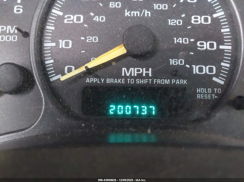 2000 Chevrolet Silverado 2500 Ls VIN: 1GCGK29U9YE391626 Lot: 43900628