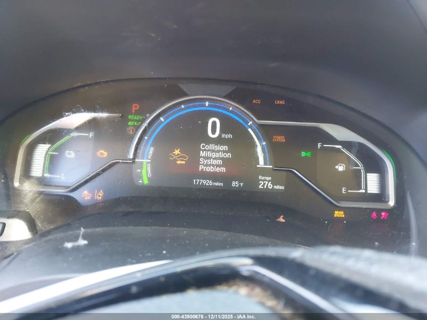 2018 Honda Clarity Plug-In Hybrid VIN: JHMZC5F16JC008503 Lot: 43900676