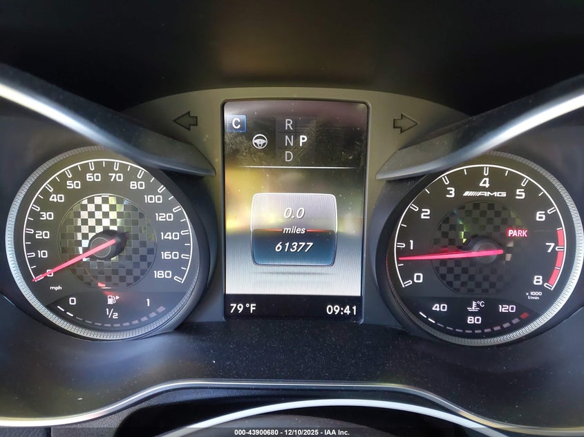 VIN WDC0J6EB7HF278567 2017 MERCEDES-BENZ AMG GLC 43 COUPE 4MATIC