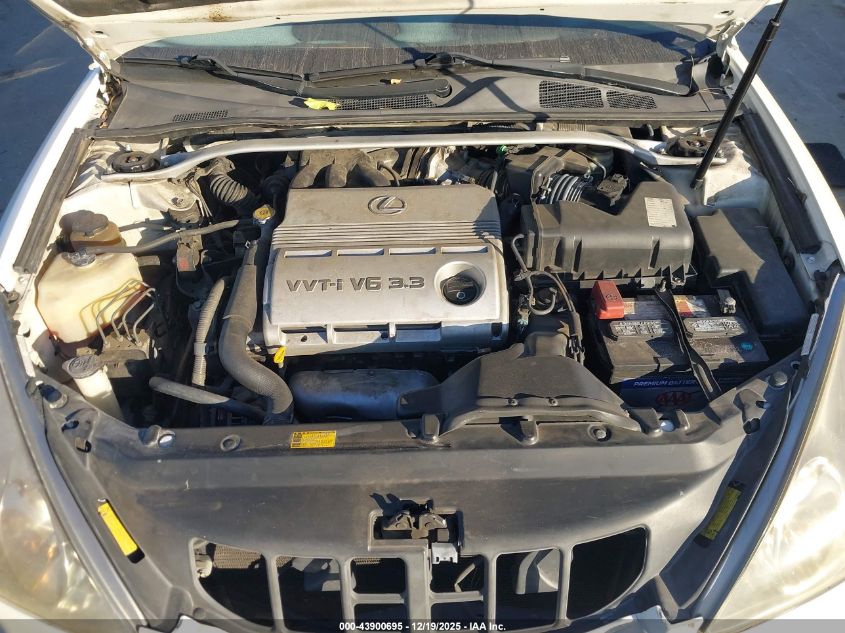 2004 Lexus Es 330 VIN: JTHBA30G145004800 Lot: 43900695