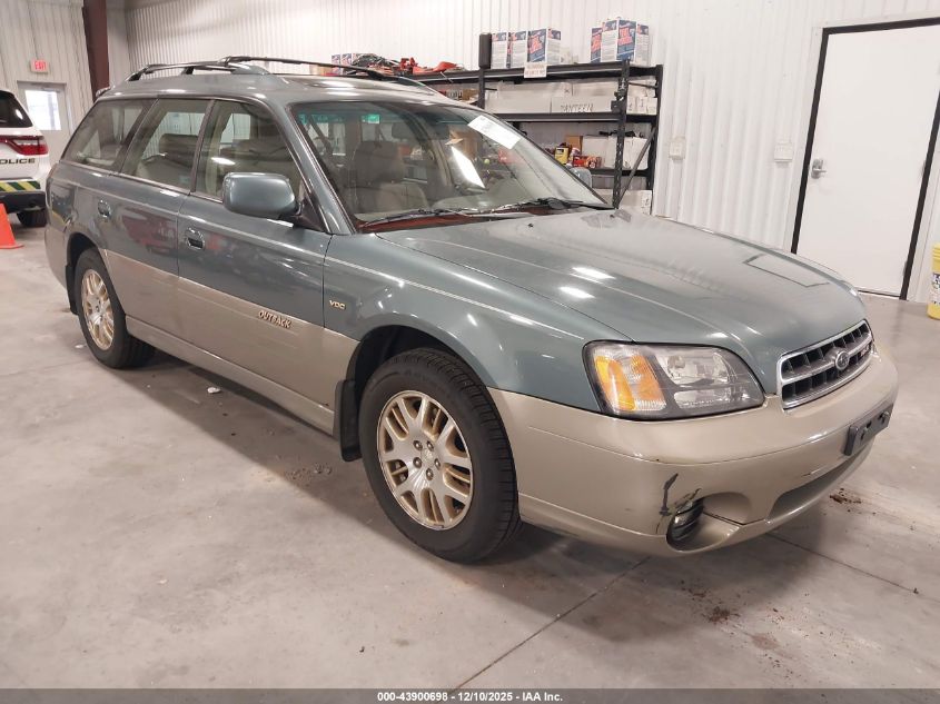 2002 Subaru Outback H6-3.0 Vdc