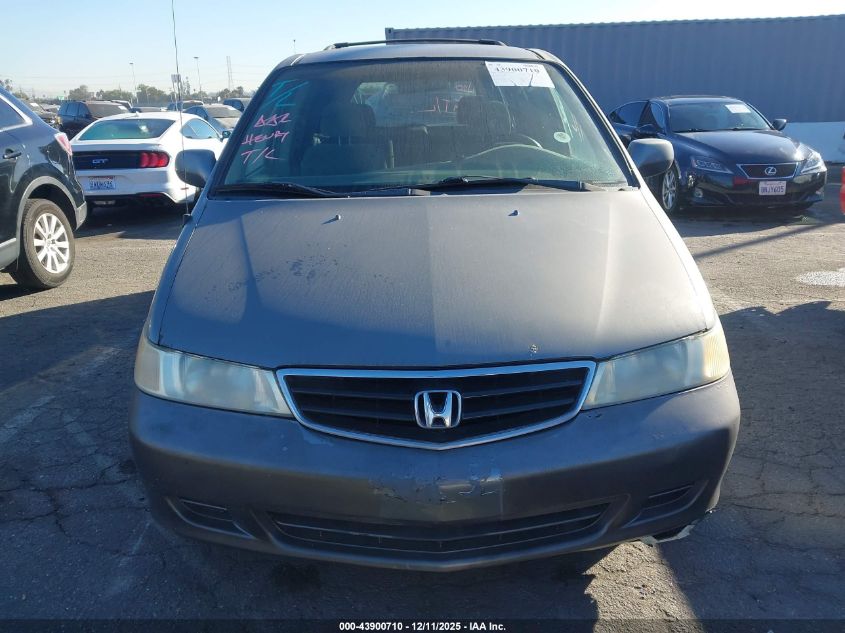 2002 Honda Odyssey Ex VIN: 5FNRL18632B000382 Lot: 43900710