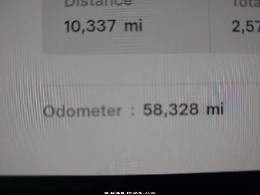 2022 Tesla Model Y Long Range Dual Motor All-Wheel Drive VIN: 7SAYGDEE4NF561954 Lot: 43900718