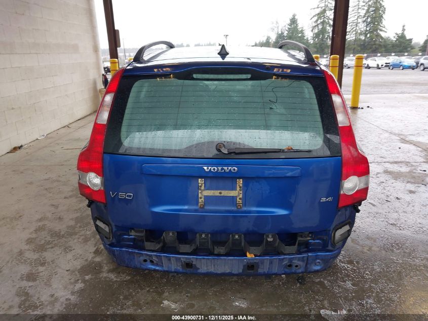 2007 Volvo V50 2.4I VIN: YV1MW382472292199 Lot: 43900731