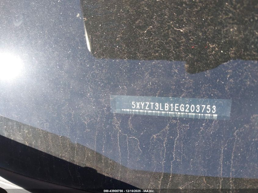 2014 Hyundai Santa Fe Sport 2.4L VIN: 5XYZT3LB1EG203753 Lot: 43900756