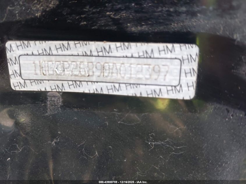 2009 Honda Accord 2.4 Ex-L VIN: 1HGCP26899A012397 Lot: 43900759