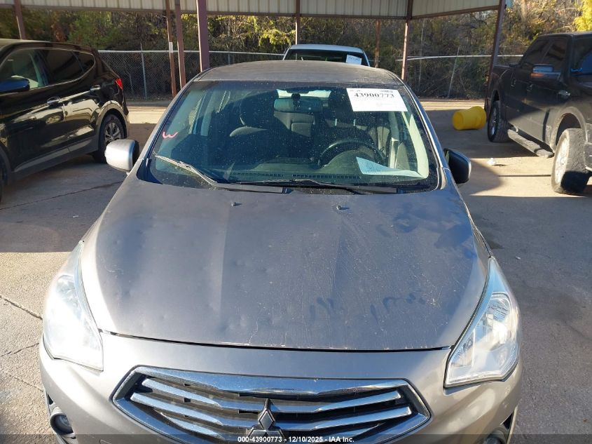 2018 Mitsubishi Mirage G4 Se VIN: ML32F4FJXJHF12842 Lot: 43900773