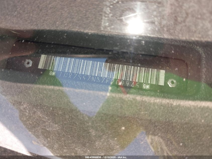 2007 Saturn Aura Xe VIN: 1G8ZS57N37F209945 Lot: 43900835