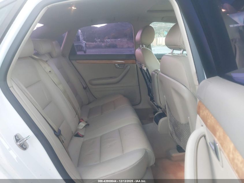 2008 Audi A4 3.2 VIN: WAUDH78EX8A166712 Lot: 43900844