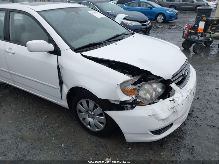 2004 Toyota Corolla Le VIN: 1NXBR38E24Z237048 Lot: 43900853