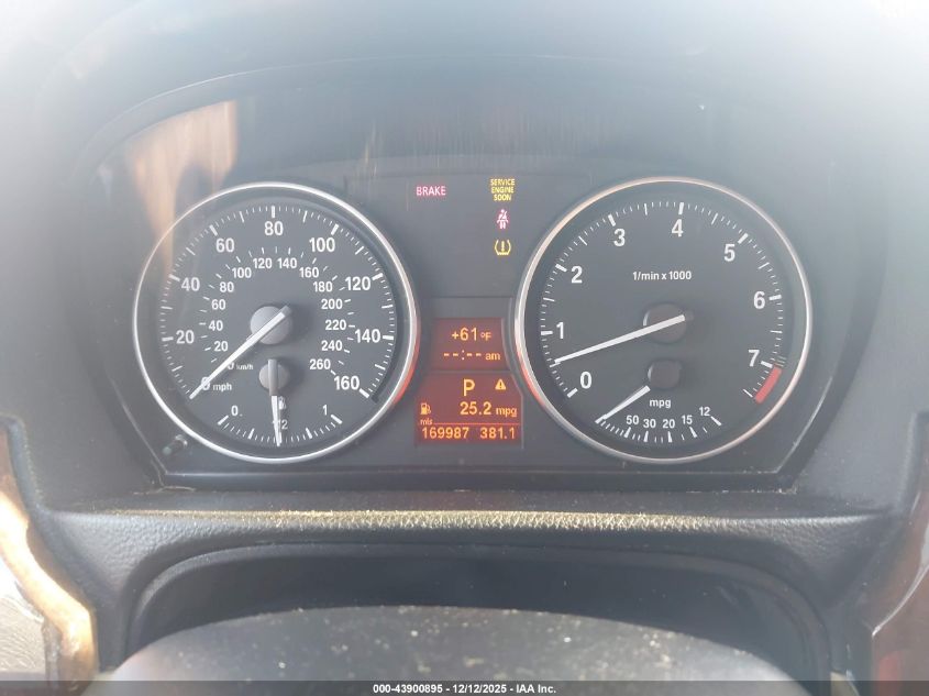 2008 BMW 328I VIN: WBAVA37538NL17773 Lot: 43900895