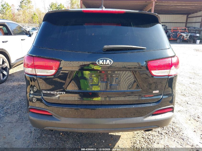 2018 Kia Sorento 2.4L L VIN: 5XYPG4A30JG403269 Lot: 43900912