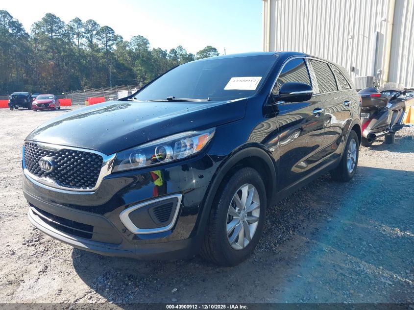 2018 Kia Sorento 2.4L L VIN: 5XYPG4A30JG403269 Lot: 43900912