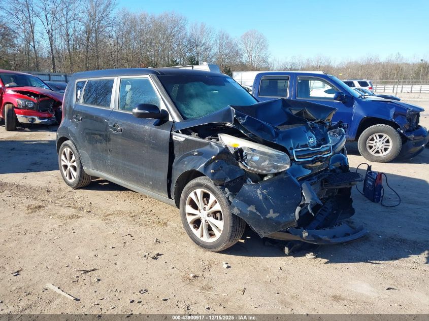 2014 Kia Soul + VIN: KNDJP3A51E7000776 Lot: 43900917