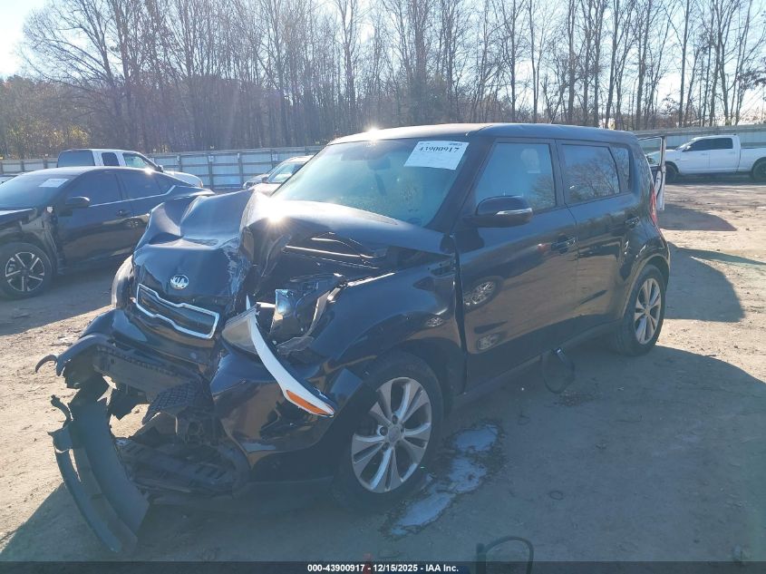 2014 Kia Soul + VIN: KNDJP3A51E7000776 Lot: 43900917